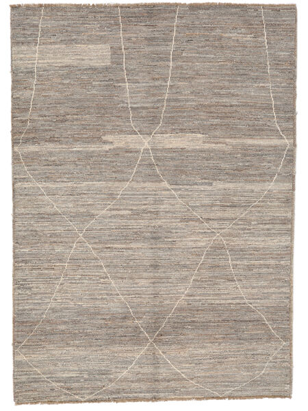  165X235 Berber Stil Teppich Orange/Braun Afghanistan Carpetvista