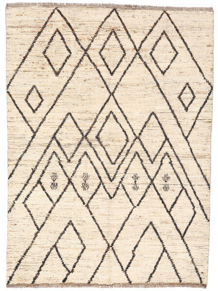 Tapete Contemporary Design 180X241 Bege/Castanho (Lã, Afeganistão)