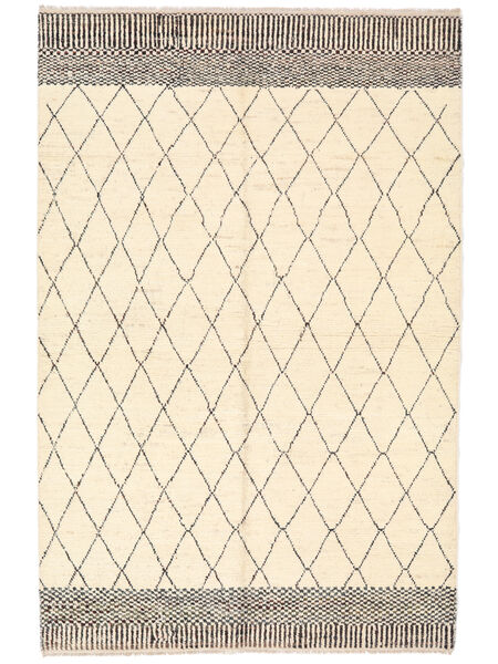 絨毯 Berber スタイル 168X256 ベージュ/オレンジ (ウール, アフガニスタン)