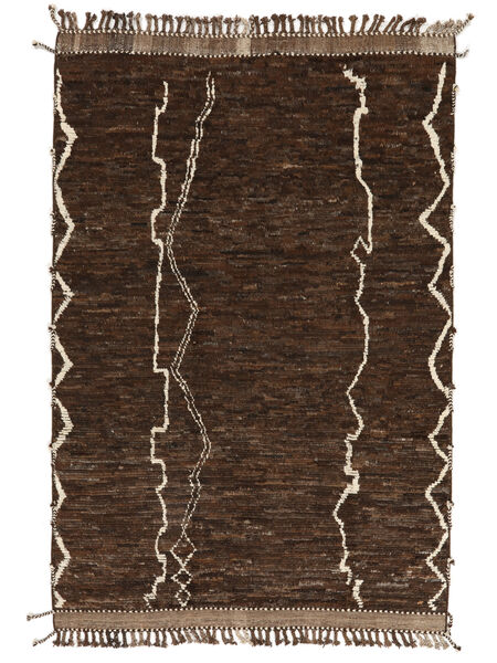  Moroccan Berber - Afghanistan 212X317 Black/Brown 