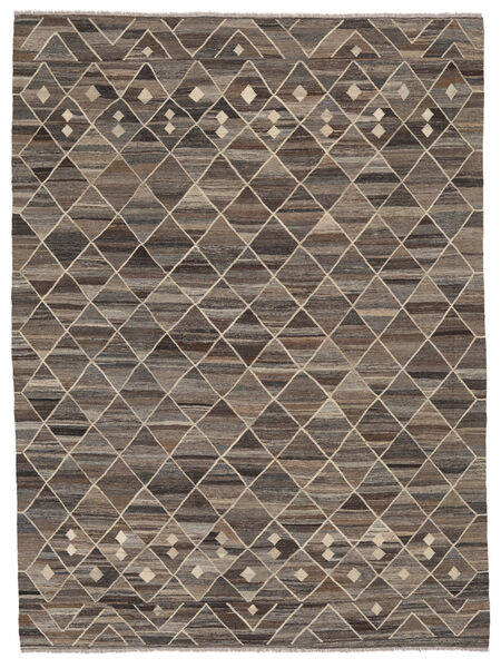 Kilim Ariana Rug 259X346 Brown/Black Large Wool, Afghanistan Carpetvista