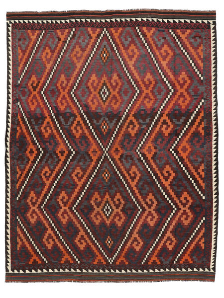 235X291 Χαλι Ανατολής Κιλίμ Μαιμανε Μαύρα/Σκούρο Κόκκινο (Μαλλί, Αφγανικά) Carpetvista