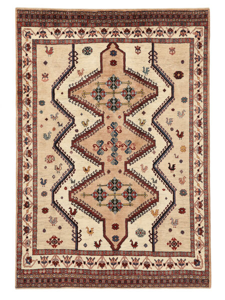 絨毯 ギャッベ キャシュクリ 175X256 茶色/オレンジ (ウール, ペルシャ/イラン)