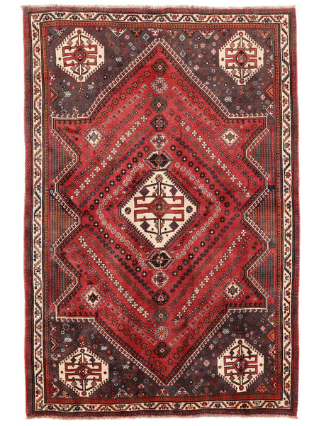  Orientalischer Ghashghai Teppich 173X256 Dunkelrot/Schwarz Wolle, Persien/Iran Carpetvista