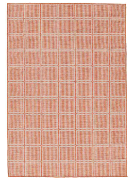 洗える インドア/アウトドア用ラグ 136X200 Rutax オレンジ 小 絨毯