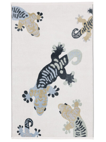 Gecko Kids Rug Washable 100X160 Small Off White/Blue