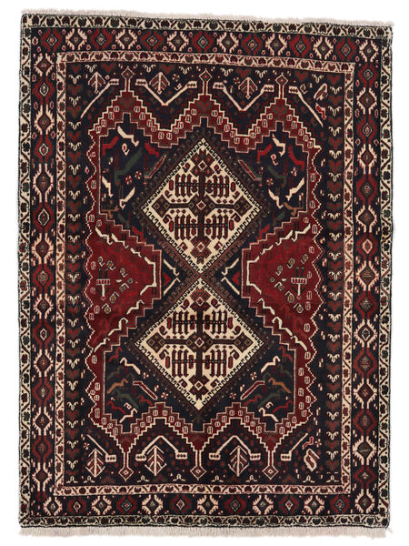  Persialainen Afshar Shahre Babak Matot 130X175 Musta/Ruskea Carpetvista