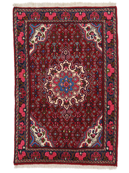 Bidjar Rug Rug 100X155 Black/Dark Red Wool, Persia/Iran Carpetvista