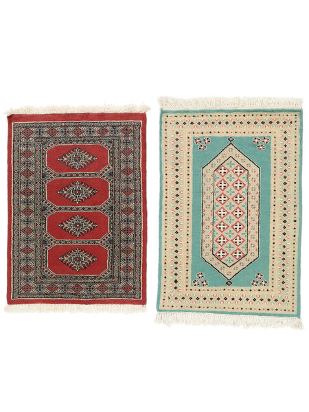 絨毯 オリエンタル パキスタン ブハラ 2Ply 62X88 茶色/オレンジ (ウール, パキスタン)