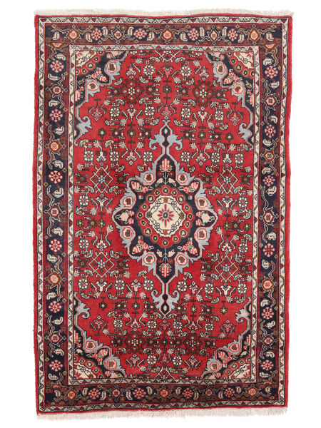  Bidjar Rug 101X157 Persian Wool Dark Red/Black Small Carpetvista