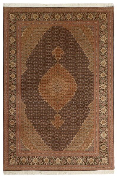 207X306 絨毯 オリエンタル タブリーズ 50 Mahi 茶色/ブラック (ウール, ペルシャ/イラン)