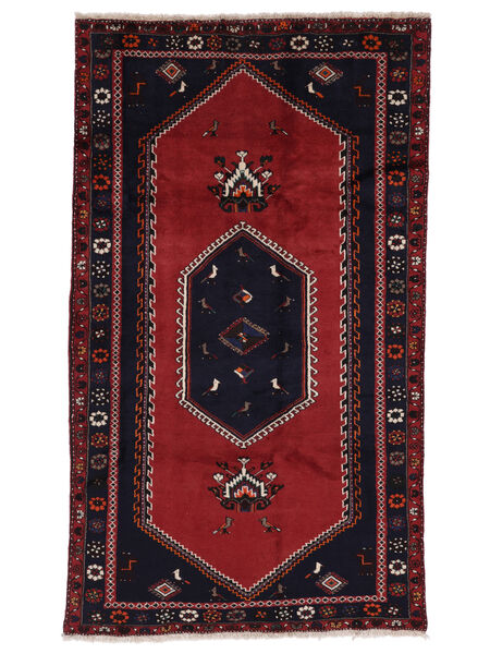 絨毯 オリエンタル クラルダシュト 140X246 ブラック/ダークレッド (ウール, ペルシャ/イラン)