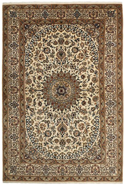 絨毯 ナイン 9 La 200X300 茶色/ブラック (ウール, ペルシャ/イラン)