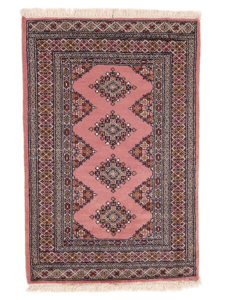 絨毯 オリエンタル パキスタン ブハラ 2Ply 80X124 ダークレッド/レッド (ウール, パキスタン)
