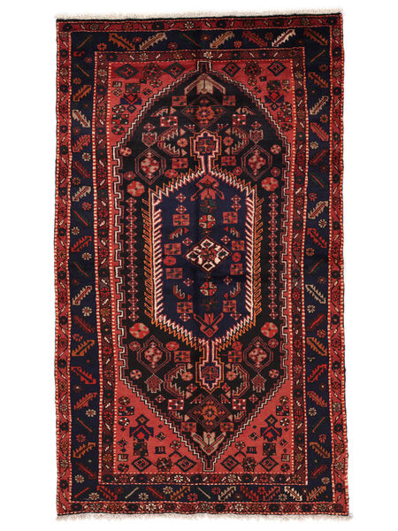  135X230 Zanjan Teppe Svart/Mørk Rød Persia/Iran Carpetvista