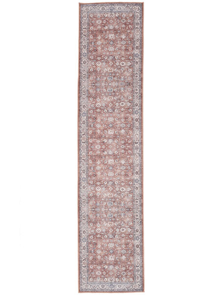 Galore Oriental Lavable 80X350 Petit Terracotta/Beige Couloir Tapis Coton