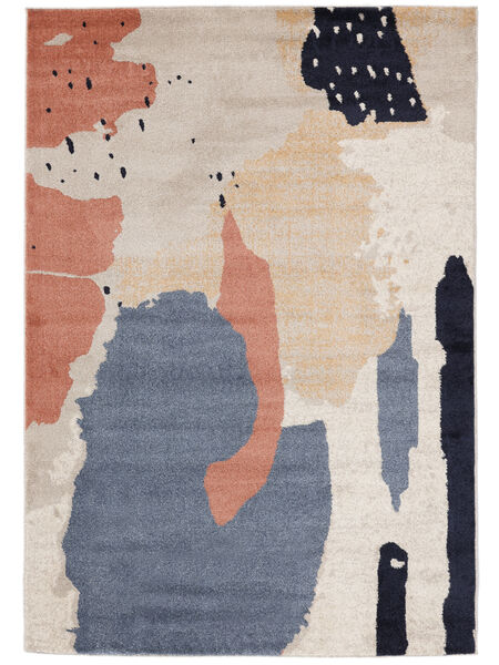  160X230 Abstract Bel Air Rug - Blue/Beige