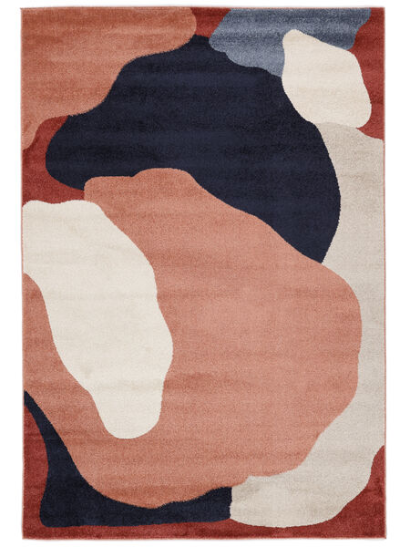  140X200 Big Sur Terracotta/Navy Blue Small Rug