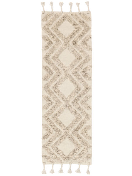 Kitchen Rug
 Tan-Tan 80X250 Cotton Natural White