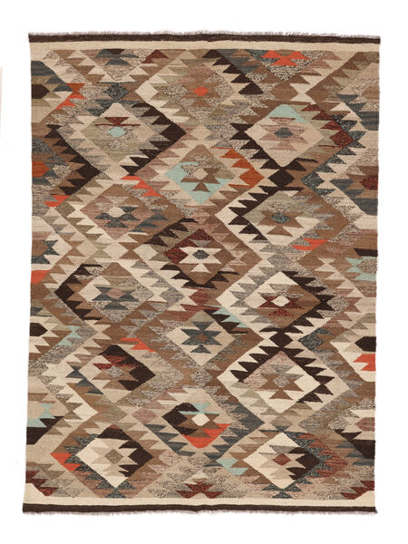  Kilim Ariana Trend Rug 150X190 Wool Brown/Orange Small Carpetvista