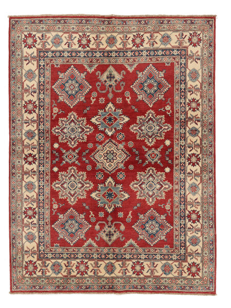 155X202 Kazak Fine Rug Oriental Dark Red/Brown (Wool, Afghanistan)