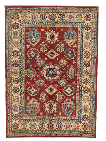  Orientalischer Kazak Fine Teppich 149X220 Braun/Dunkelrot Wolle, Afghanistan Carpetvista