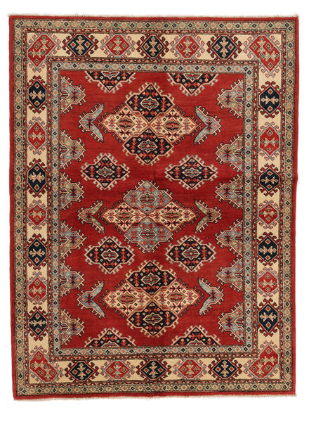 Kazak Fine Rug 149X198 Dark Red/Black Wool, Afghanistan Carpetvista