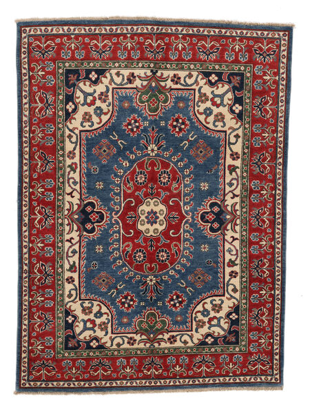  Oriental Kazak Fine Rug 151X206 Dark Red/Black Wool, Afghanistan Carpetvista