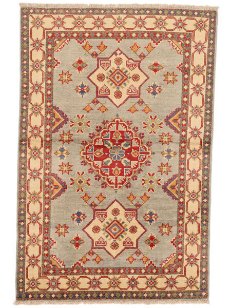 Tapete Oriental Kazak Fine 101X153 Laranja/Castanho (Lã, Afeganistão)