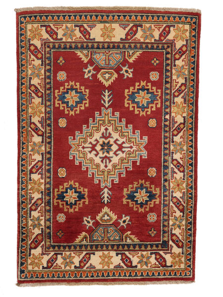 84X127 Kazak Fine Teppich Orientalischer Dunkelrot/Braun (Wolle, Afghanistan) Carpetvista