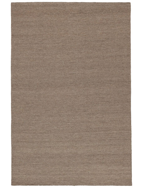  140X200 Small Spring Harvest Rug - Brown Wool, 