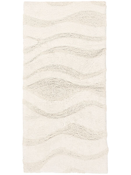 Breeze Bath Mat White 50X100 Plain (Single Colored) Cotton Washable