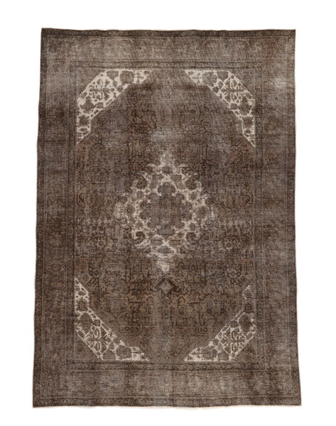  Persischer Colored Vintage Teppich 189X290 Braun/Schwarz (Wolle, Persien/Iran)