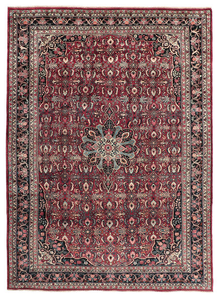 Bidjar Teppich 265X365 Dunkelrot/Schwarz Großer Wolle, Persien/Iran