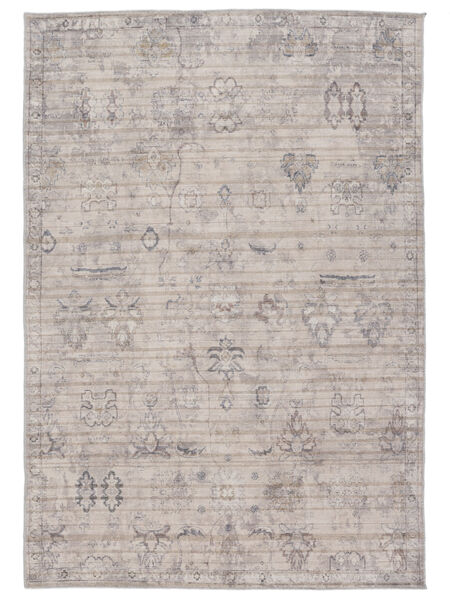  160X230 Vintage Floral Washable Orbit Oriental Rug - Beige