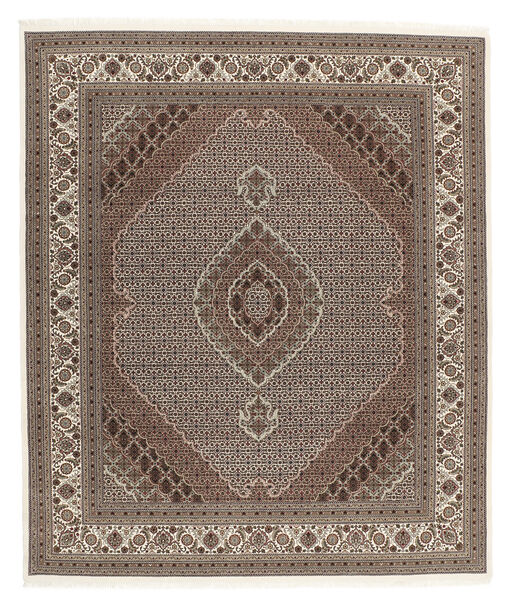 絨毯 オリエンタル タブリーズ Royal 245X295 茶色/ブラック (ウール, インド)