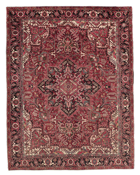 235X300 Heriz Rug Oriental Dark Red/Black (Wool, Persia/Iran