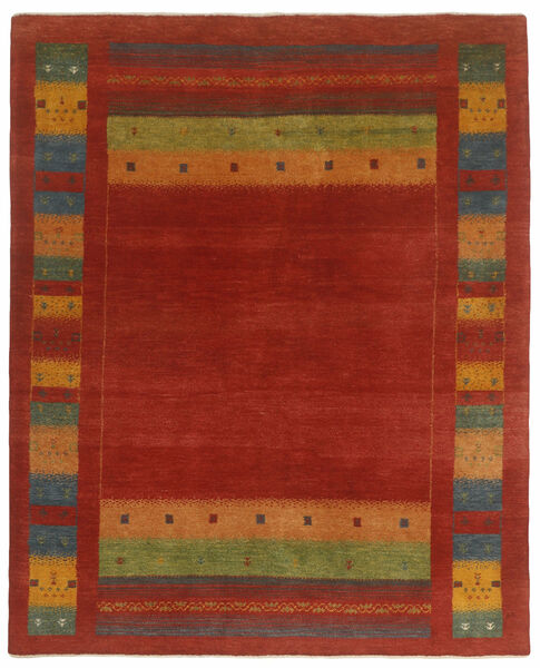  Persisk Gabbeh Fine Teppe 153X190 Mørk Rød/Brun (Ull, Persia/Iran)