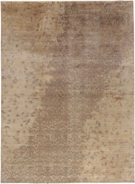 295X399 Tappeto Damask Moderno Marrone/Arancione Grandi (Lana, India)