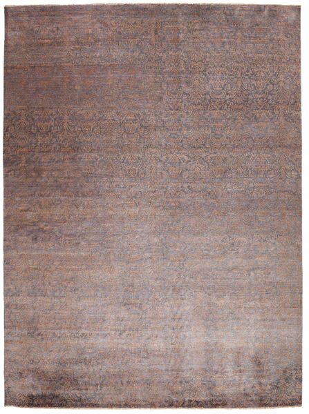  Damask Rug 294X400 Wool Dark Red/Brown Large