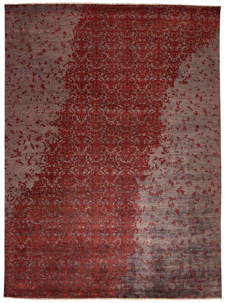  296X402 Abstract Large Damask Rug Wool