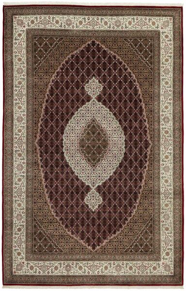 絨毯 オリエンタル タブリーズ Royal 206X297 茶色/ブラック (ウール, インド)