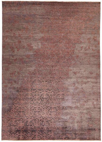  252X350 Abstract Large Damask Rug Wool