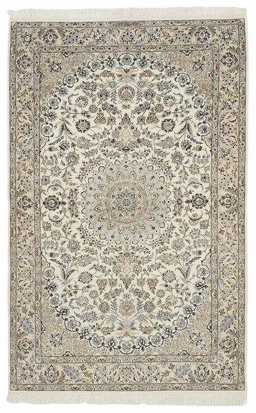 Nain 6 La Teppich 120X190 Braun/Dunkelgelb Wolle, Persien/Iran