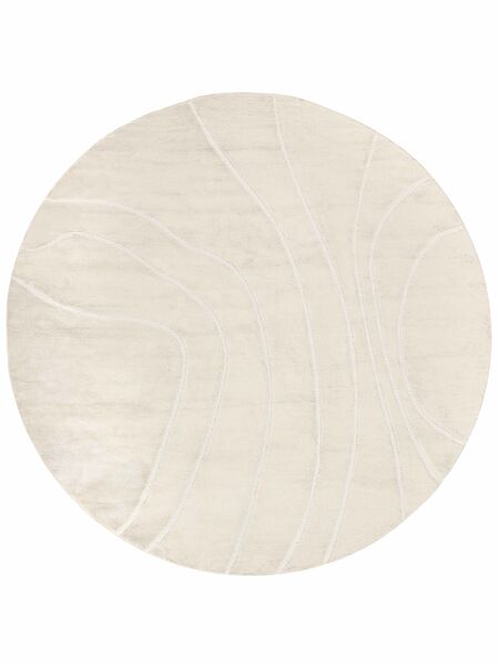 Bahia Ø 240 Large Cream White Round Rug