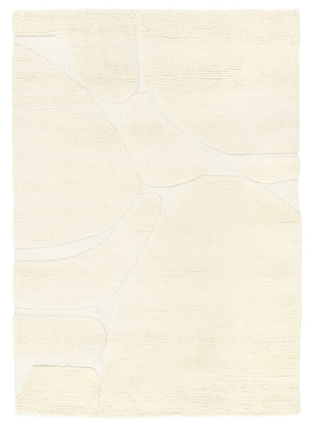 Caia 160X230 Off White Wool Rug