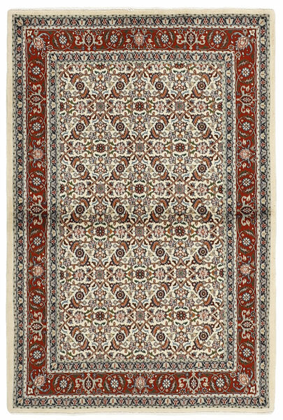  Persischer Moud Mahi Teppich 97X144 Braun/Schwarz (Wolle, Persien/Iran)