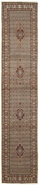 81X391 絨毯 ムード Mahi オリエンタル 廊下 カーペット 茶色/ブラック (ウール, ペルシャ/イラン)