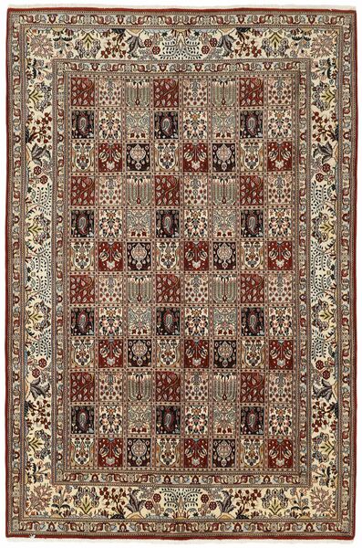  Oriental Moud Garden Rug 196X290 Brown/Black Wool, Persia/Iran