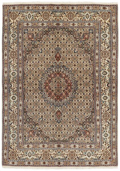 絨毯 オリエンタル ムード Mahi 145X201 茶色/ブラック (ウール, ペルシャ/イラン)
